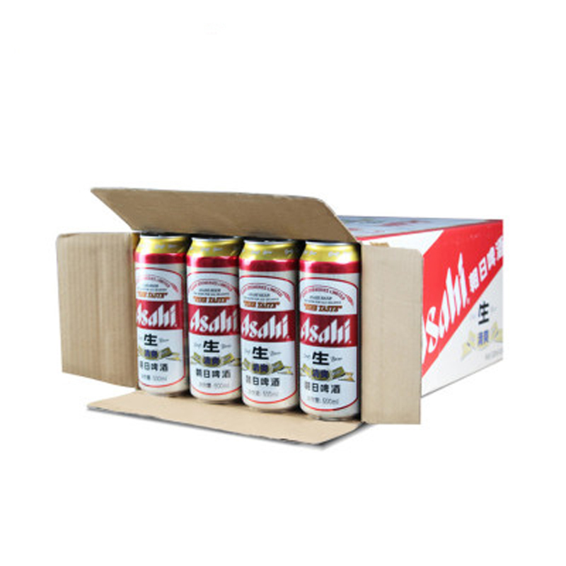 朝日啤酒清爽500ml*24罐整箱