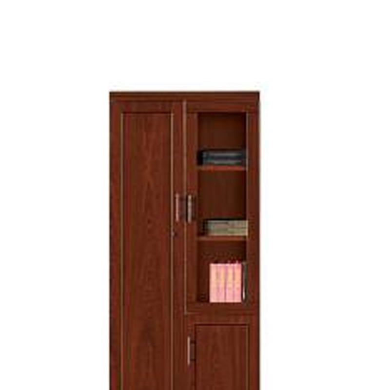 大央文件柜SE-102左 800W*400D*2000H书架落地置物架客厅家用靠墙收纳柜子储物柜办公室文件柜简易书高清大图