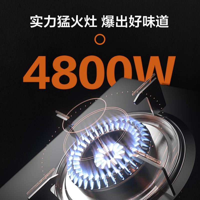 九阳(Joyoung)燃气灶煤气灶单灶家用台嵌两用大火炉灶具 天然气款 CZ115