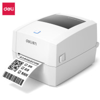 得力(deli) 888Dpro热敏标签打印机快递仓储面单固定资产108mm商用家用办公打单不干胶条码打印 300dpi高清款