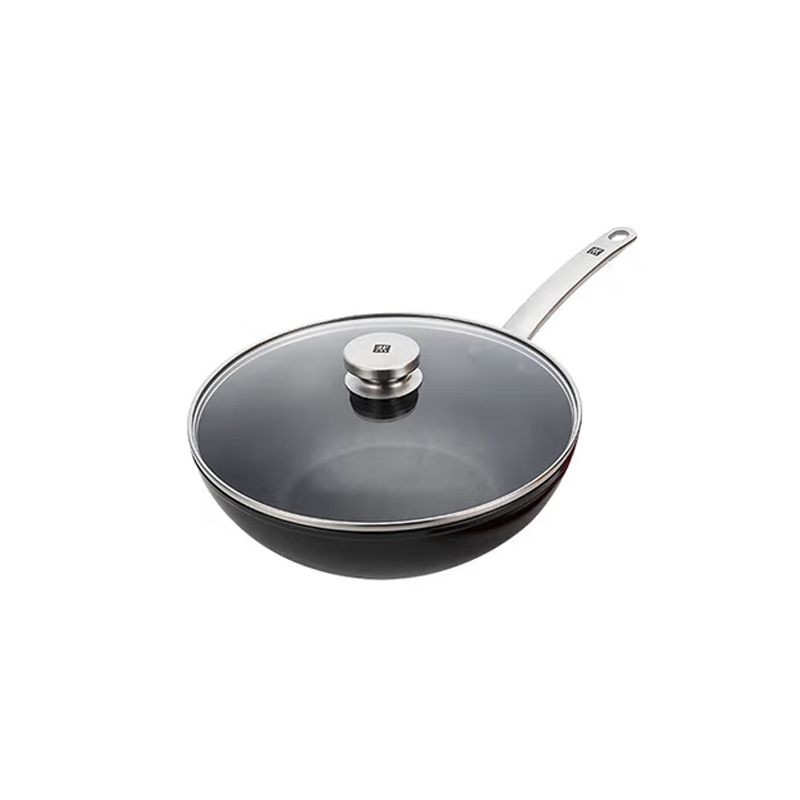 双立人(ZWILLING)炒锅Enjoy不粘锅炒菜锅平底煎锅烹饪锅具电磁炉燃气通用家用厨具 炒锅(含锅盖)