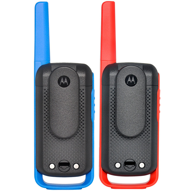 [两只装]摩托罗拉(MOTOROLA)T62公众对讲机免执照 USB充电