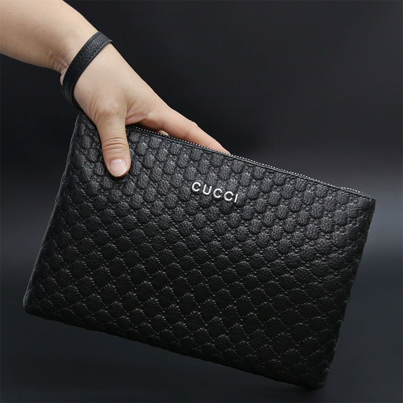 派尼美特新款男真皮手包大容量包商务信封包手提包头层牛皮手拿包男士