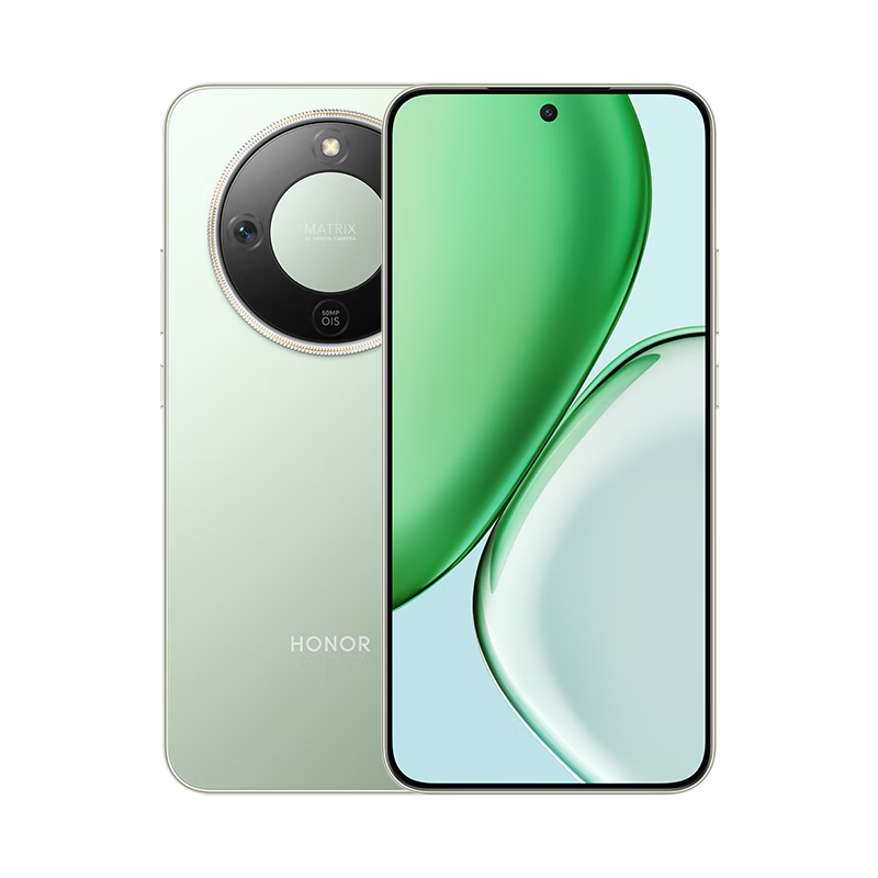 荣耀X70 焕新版 12GB+512GB竹韵青 5G智能手机 AI手机 8300mAh大电池学生新款美颜拍照