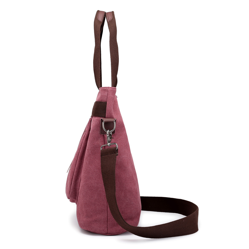 福源帆布包女包新款手提包休闲布艺单肩斜挎包女士布包帆布包