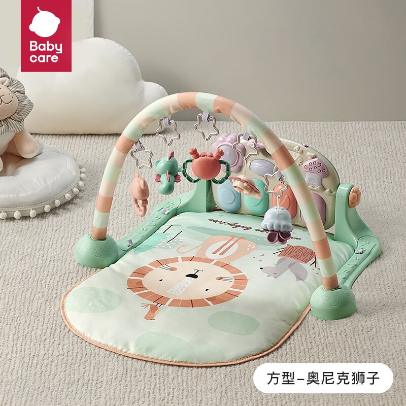 BabycareBC2003015-1婴儿健身架脚踏琴 -奥尼克狮子 DC
