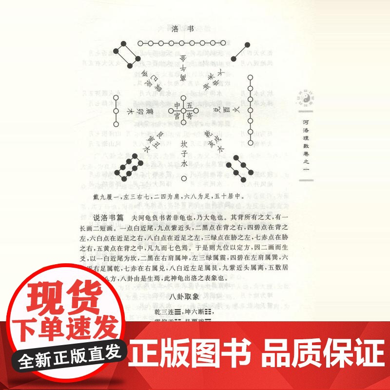 河洛理数 邵雍 陈抟//阴阳五行六爻洛书河图河洛精蕴河洛真数五行精纪易学推测学书籍高清大图