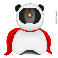 柯迪仕KEDISHI智能网络摄像机360度旋转录像机 WIFI无线插卡式远程监控摄像头家用高清夜视监控器双向语音对讲