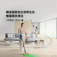 Dyson戴森V12Fluffy吸尘器家用手持激光显尘宠物友好除螨