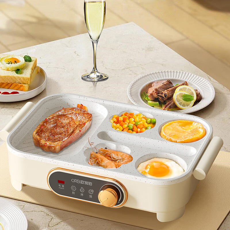 欧锐铂 趣味家-多功能煎烤机 ORB-1449 (单位:台)高清大图