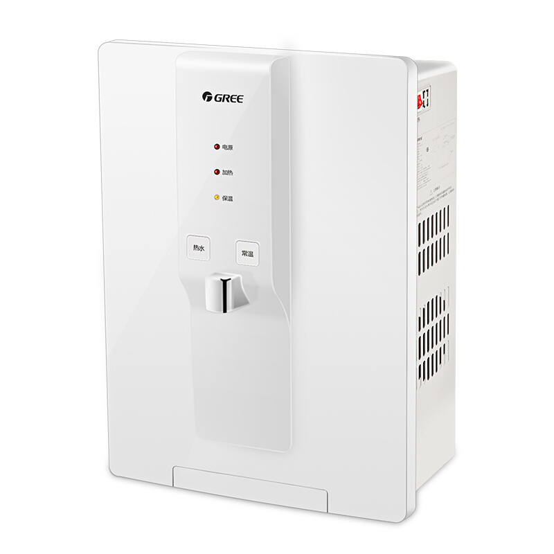 格力(GREE)开水器WTE-XB-031-D管线机饮水机壁挂式家用商用办公室直饮热水双重防漏水冷热两用速热饮水机开水桶高清大图