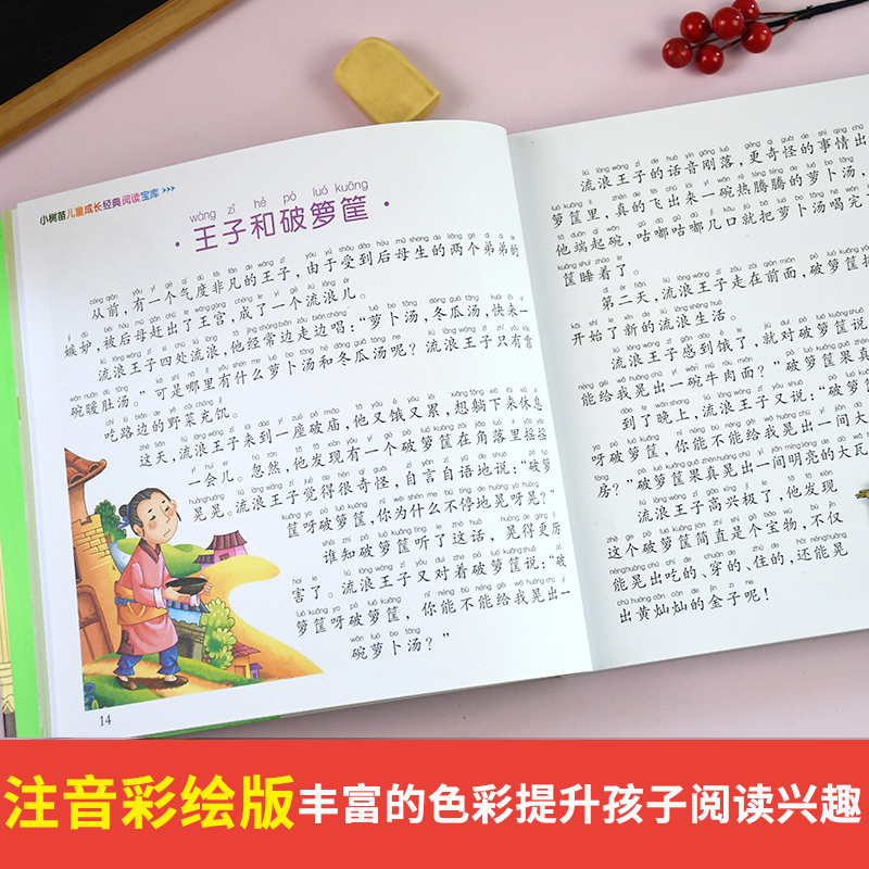 [正版] 王子故事彩图注音版经典王子故事大全 小树苗儿童成长经典阅读宝库6-9岁儿童书籍一二三年级小学生课外书高清大图