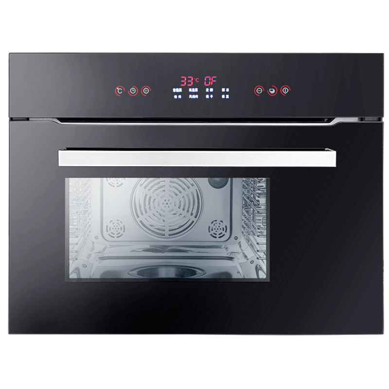 欧尼尔(OUNIER)OUZK-S1-1嵌入式蒸箱电烤箱家用电蒸炉触控式嵌入式烤箱蒸烤箱二合一30L蒸烤一体机钢化玻璃高清大图