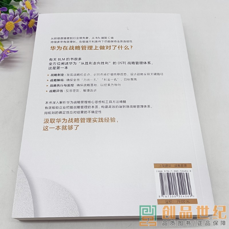 [正版]华为战略管理法 DSTE实战体系 谢宁 理解和学习华为DSTE战略管理体系企业管理书籍 中国人民大学出版社高清大图