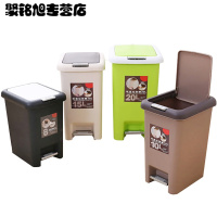 大号垃圾桶家用客厅卧室卫生间有盖创意脚踏式厕所厨房带盖纸篓踩清洁用品工具垃圾桶