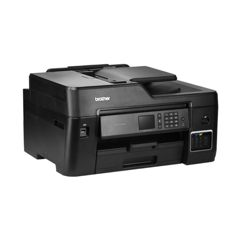 兄弟MFC-T4500dw彩色打印机A3A4一体机喷墨无线打印复印扫描传真原装连供加墨水自动双面打印 套餐五