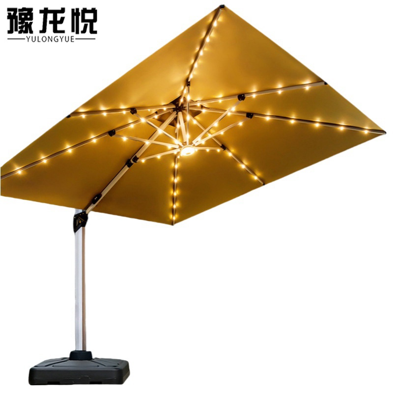豫龙悦户外遮阳伞 遮阳防雨伞3000*3000*2750mm把
