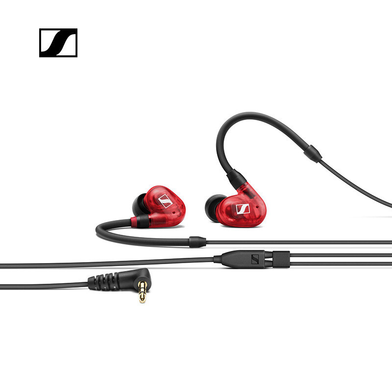 森海塞尔(SENNHEISER) IE100 PRO CLEAR 入耳式有线监听耳机舞台发烧级HIFI音乐红色