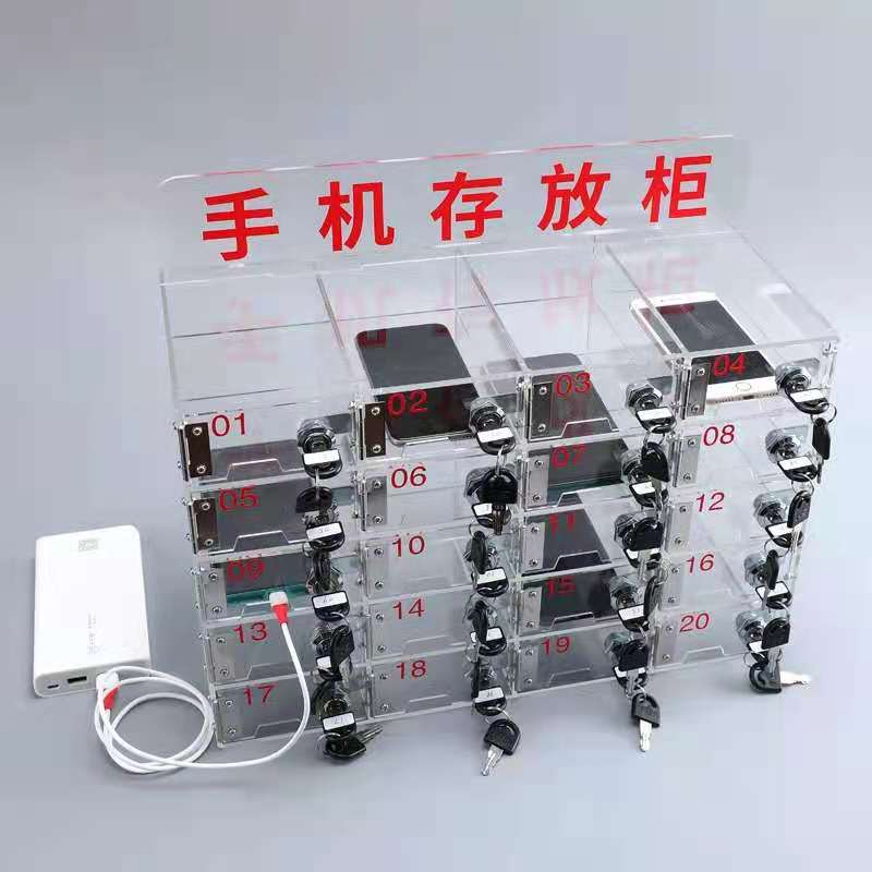 天瑞通邦 亚克力手机存放柜 套高清大图
