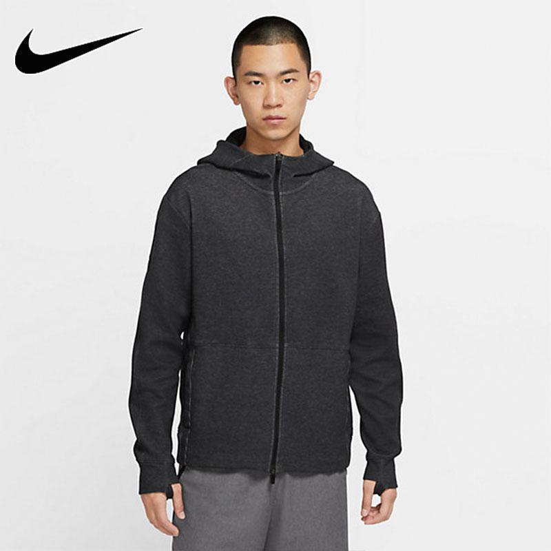 nike耐克外套男装2020新款运动服连帽休闲夹克cu6261010视频