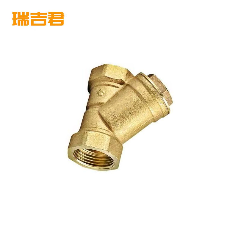 瑞吉君 黄铜Y型过滤器 DN40 个高清大图