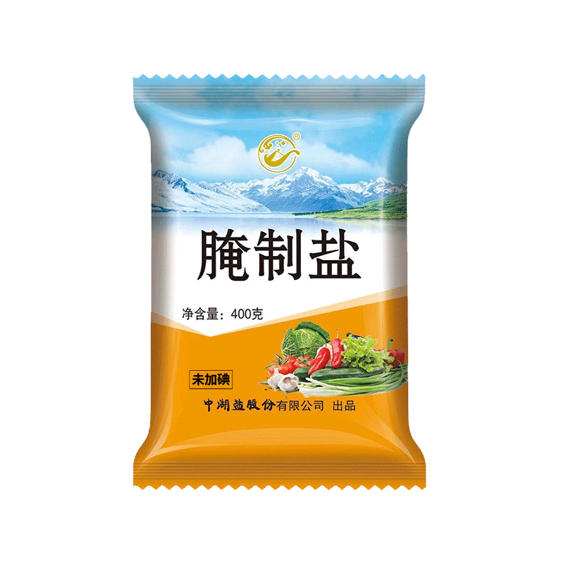 中湖盐未加碘腌制盐400g*5袋