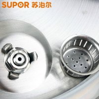 苏泊尔(SUPOR)压力锅YW22M1巧易旋 304不锈钢压力快锅 6L 明火电磁炉通用