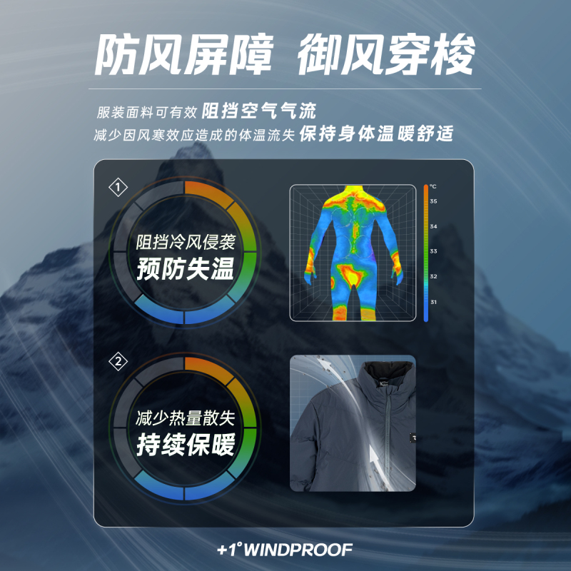 361°羽绒服冬季新款男上衣羽绒夹克552344307