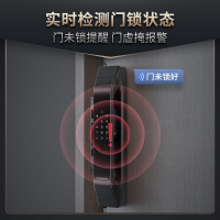 德施曼指静脉密码锁全自动智能锁Q5S电子门锁家用防盗门智能锁高端黑