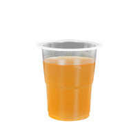 [补贴10%]一次性杯子塑料杯水杯透明航空杯1000只装整箱家用加厚茶水杯商用