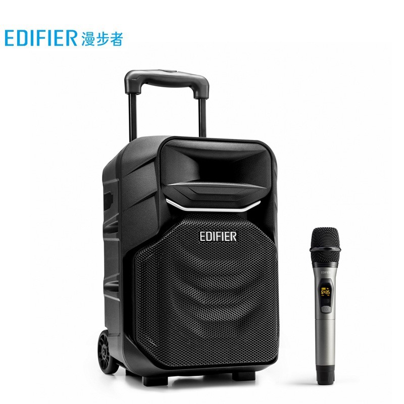 漫步者(EDIFIER)A3-8S 8英寸户外移动多媒体音箱配话筒 广场舞蓝牙音响 户外音箱 长效续航