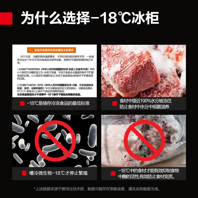 德玛仕(DEMASHI) 四门冰箱商用厨房大容量四门冰柜双温冷冻冷藏保鲜柜 DMS-LG-860LZ-WA1