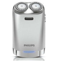 [USB充电]飞利浦(Philips)HS198 双刀头电动剃须刀 刀头水洗 充电式男士刮胡刀 [保税仓发货]
