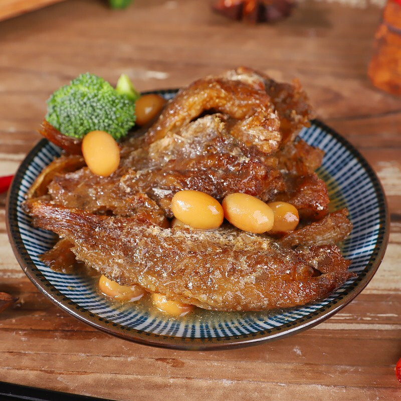 红塔牌五香黄花鱼罐头食品海鲜熟食方便速食即食下饭罐装110gX2罐