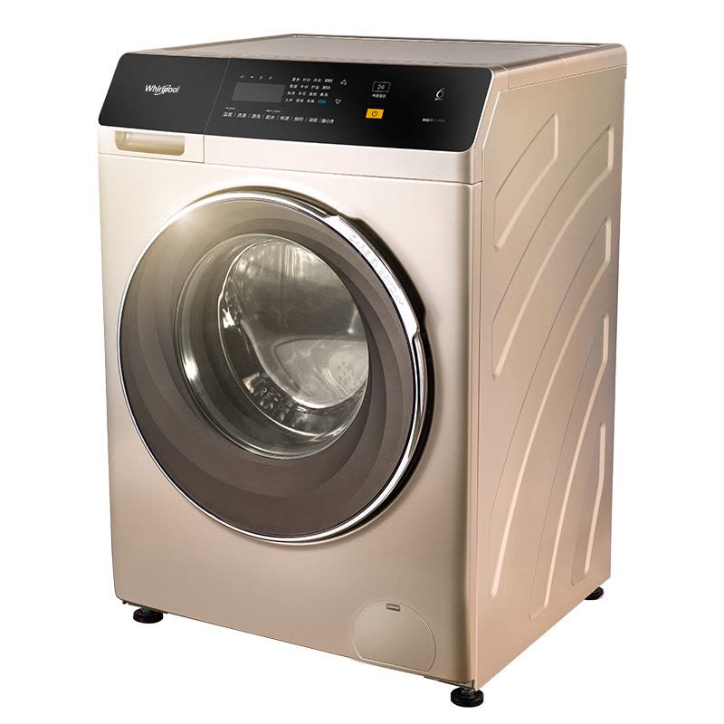 惠而浦(Whirlpool)10公斤全自动滚筒洗衣机DD直驱变频臭氧除菌螨 CWF053204DOG图片