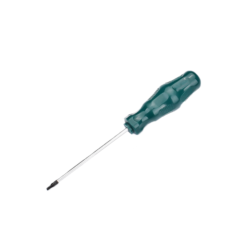 立伟铁牛绿胶炳螺丝刀T40米字型/把高清大图