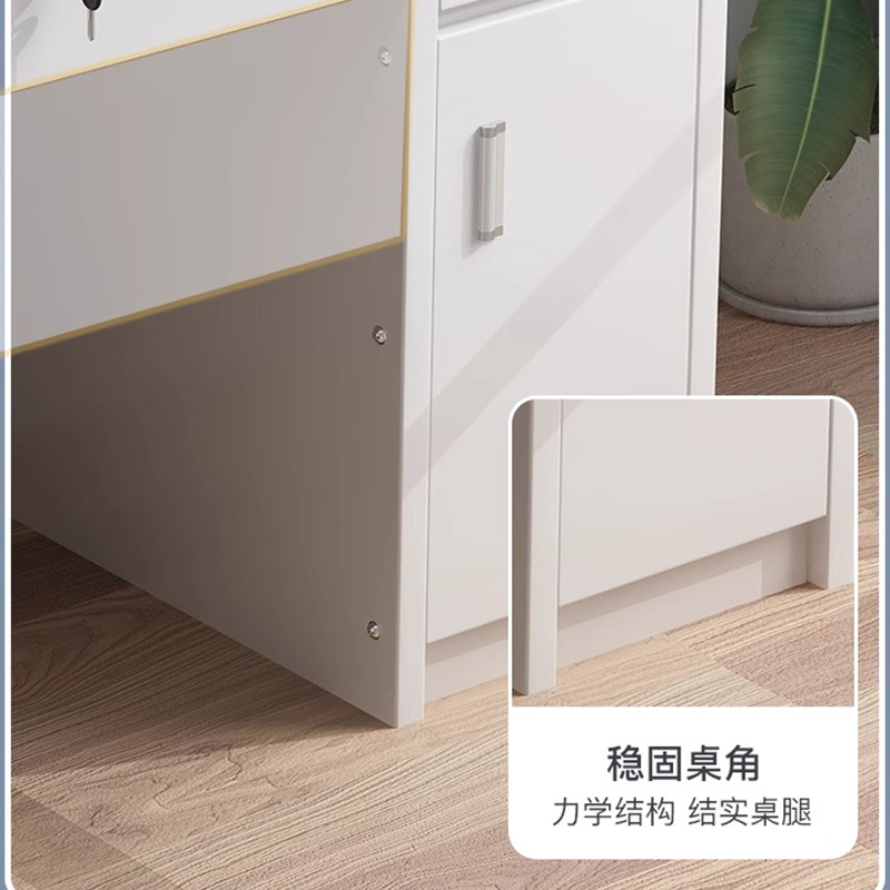 翼澜 木质电脑桌 0.8米 张高清大图