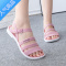 SUNTEK凉鞋女2023新款平底软塑料平底外穿防滑女士果冻沙滩洞洞鞋