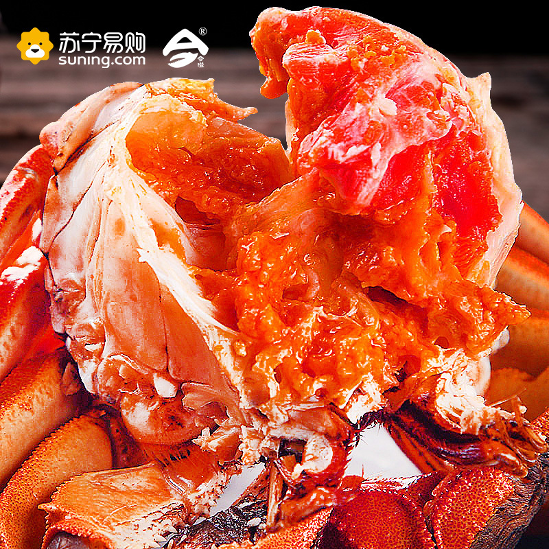 湖中勇士[鲜活现货]湖中勇士大闸蟹礼盒 公4.8-5.2两/只 母3.2-3.8两/只 4对装