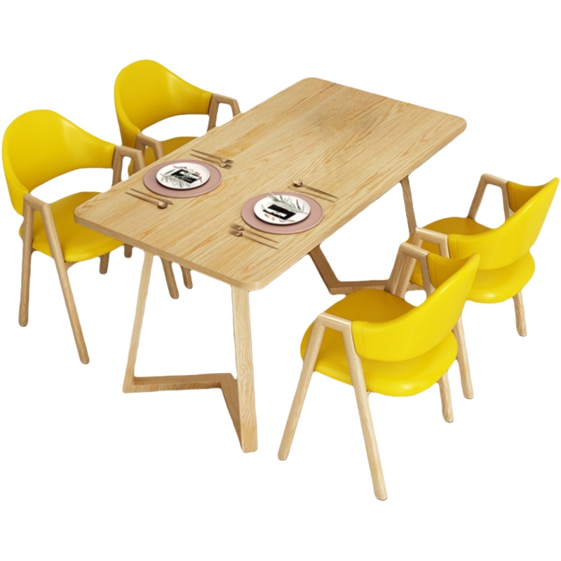 演发 桌椅组合120cm 套高清大图