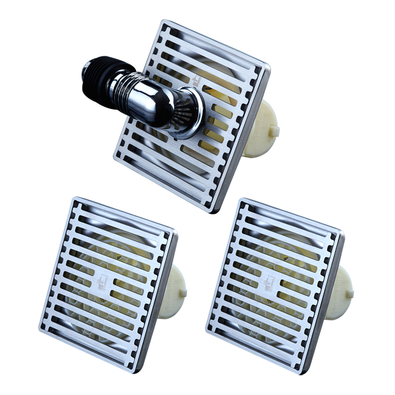 潜水艇submarinegk211不锈钢地漏套装下水超快防虫防臭