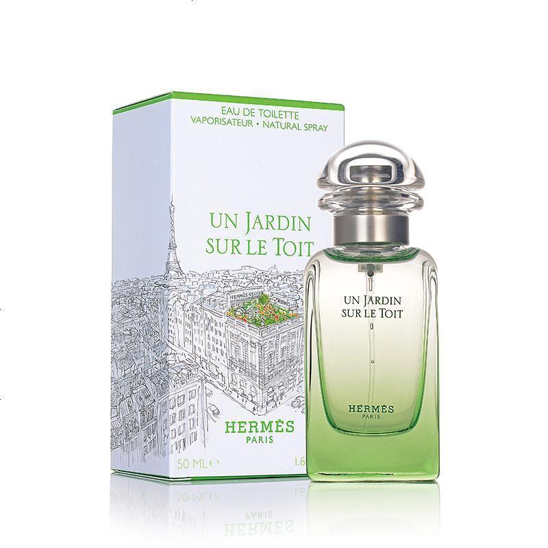 HERMES爱马仕香水 屋顶花园女士淡香水EDT50ml( 花香调 清新淡雅 持久自然)圣诞臻选生日情人节纪念日礼物高清大图