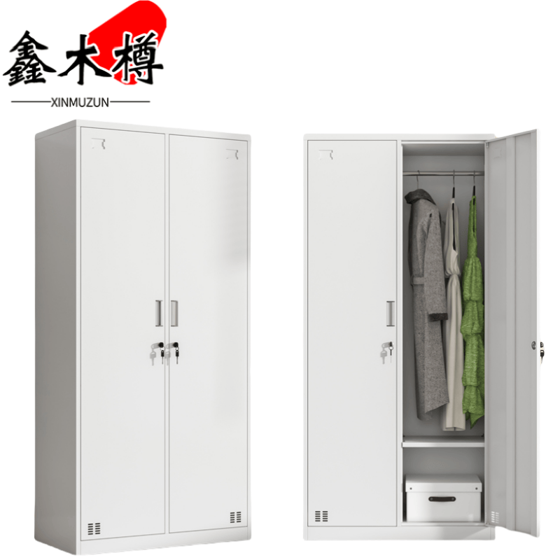 鑫木樽更衣柜二门台高清大图