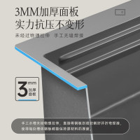 欧琳水槽9140H纳米手工水槽304不锈钢双阶梯 780*460 9140H配不锈钢抽拉龙头