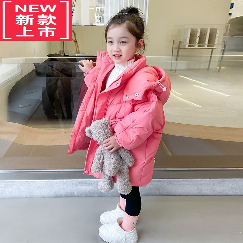 可莉允女童棉服一岁宝宝棉衣冬季加厚2022新款洋气冬款棉袄儿童外套冬装