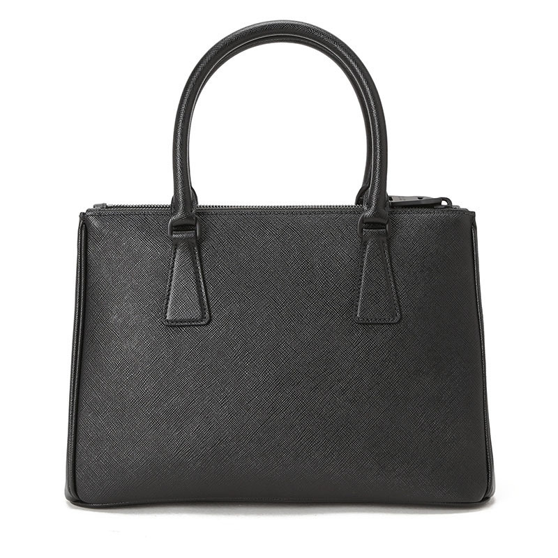 预订 PRADA 普拉达 GALLERIA 通勤手拎包 单肩包 手提包 斜挎包小号 三角LOGO标十字纹皮1BA863