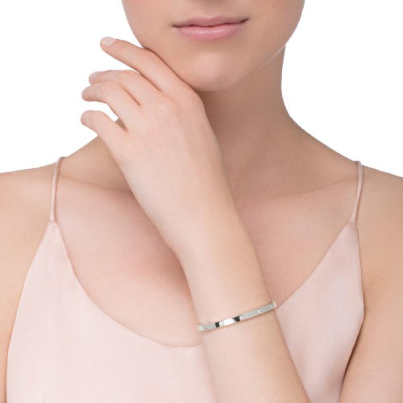 cartier卡地亚love系列18k金白金10钻石小号手镯b6048017