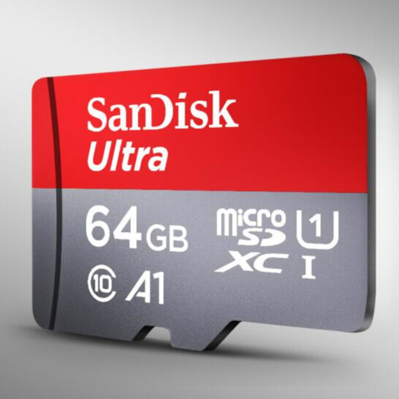 闪迪(SanDisk)64GB 读速100MB/s 至尊高速移动MicroSDXC UHS-I存储卡 A1卡 TF卡