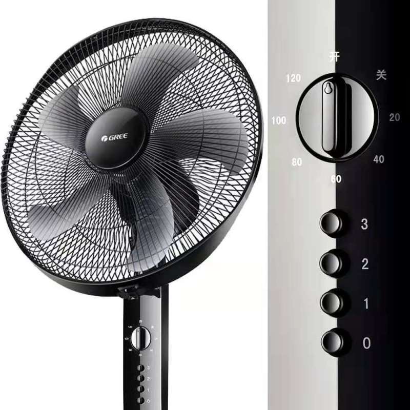 格力(gree) 电风扇 fd-4012-wg 机械落地扇智能定时3档风速全铜电机