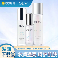 OLAY玉兰油抗糖美白水乳小白瓶精华保湿爽肤水乳液护肤品套装